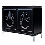 Черный комод в стиле арт-деко Luciano варинант исполнения - 2 | Loft Concept в Тюмени