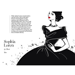 Megan Hess. Te Lttle Blk Dess варинант исполнения - 6 | Loft Concept в Тюмени