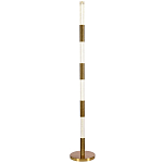 Торшер латунь Dew Drops Tube Brass One Floor Lamp варинант исполнения - 1 | Loft Concept в Тюмени