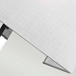 Бра с прямоугольным тканевым абажуром белого цвета Feiss варинант исполнения - 4 | Loft Concept в Тюмени