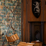 Обои ручная роспись Braganza Standard colourway on dyed paper варинант исполнения - 2 | Loft Concept в Тюмени