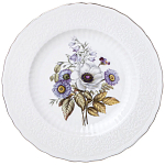 Обеденный сервиз из фарфора с рисунком цветов на 6 персон 23 предмета Garden Whisper Porcelain Set  варинант исполнения - 1 | Loft Concept в Тюмени