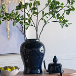 Ваза с крышкой однотонная Высота 48 см Chinoiserie Ceramics варинант исполнения - 2 | Loft Concept в Тюмени