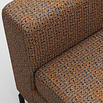 Мебельная ткань Шенилл терракотовый цвет 142 см T4-58 варинант исполнения - 8 | Loft Concept в Тюмени