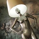 Лампа MANNEQUIN LAMP с абажуром руки на талии варинант исполнения - 9 | Loft Concept в Тюмени