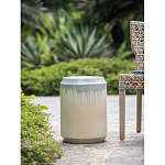 Керамический Табурет в оттенках бежевого и голубого цветов Gradient Stool варинант исполнения - 5 | Loft Concept в Тюмени