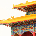 Храм Конфуция Тайвань миниатюра для интерьера в китайском стиле варинант исполнения - 1 | Loft Concept в Тюмени