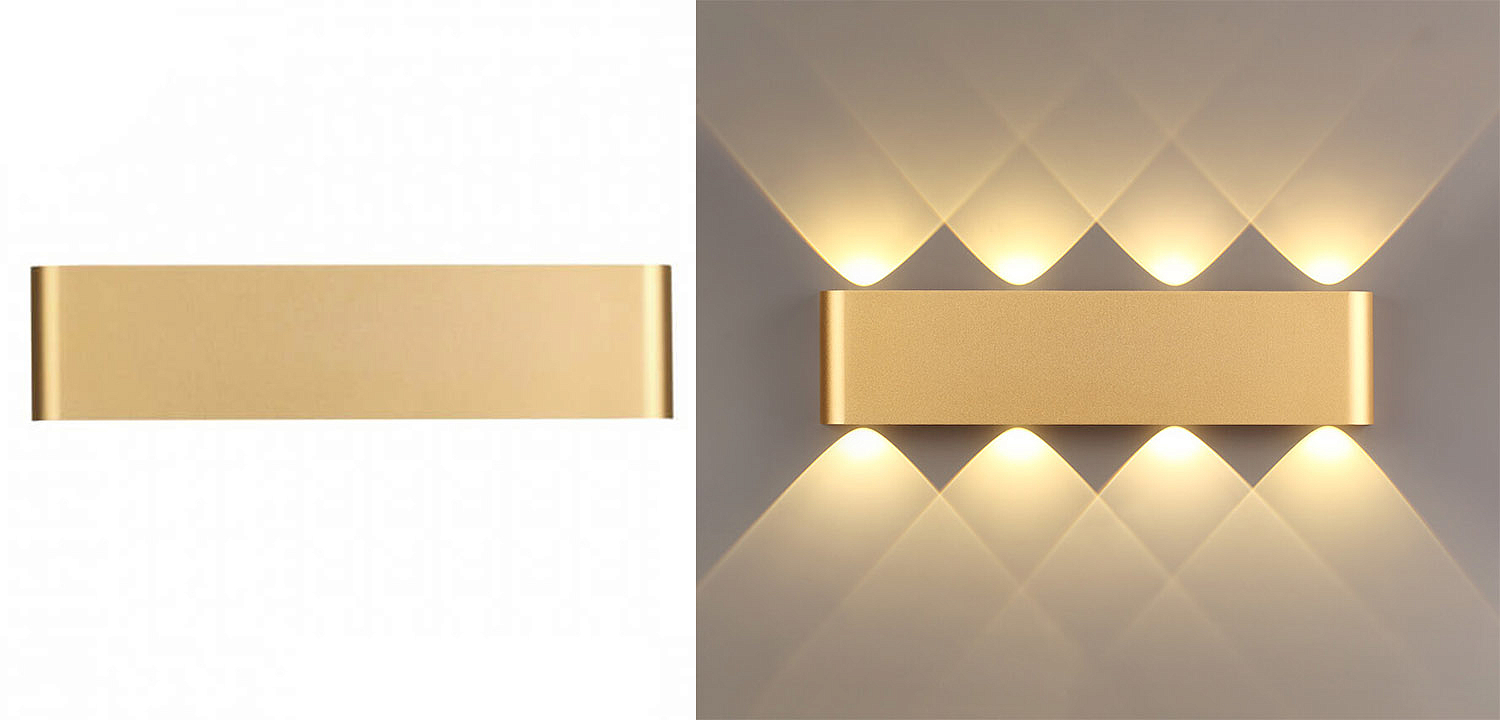 Бра Obverse Gold Rectangle B Wall lamp Бра Obverse Gold Rectangle B Wall lamp - Loft-Concept в Тюмени