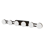 Бра с 6-ю круглыми плафонами на черном основании Maxine Light варинант исполнения - 1 | Loft Concept в Тюмени