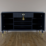 Комод-буфет Elsa Dreams Blue с открытыми полками   варинант исполнения - 3 | Loft Concept в Тюмени