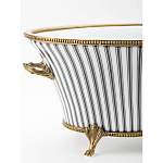 Кашпо Black white stripe варинант исполнения - 4 | Loft Concept в Тюмени