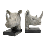 Держатель для книг Носороги варинант исполнения - 2 | Loft Concept в Тюмени