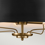 Подвесной светильник с конусовидным металлическим абажуром черного цвета Kichler варинант исполнения - 15 | Loft Concept в Тюмени