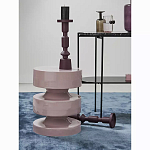 Подсвечник фигурный сливовый Bright Accent 35 см варинант исполнения - 3 | Loft Concept в Тюмени