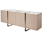 Комод с мраморной столешницей Uniqueness Marble варинант исполнения - 1 | Loft Concept в Тюмени