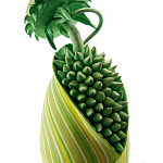 Дизайнерская статуэтка для интерьера Tropical Fruit Pandora 15 варинант исполнения - 2 | Loft Concept в Тюмени