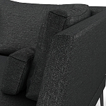 Мебельная ткань Шенилл черный цвет 138 см T4-35 варинант исполнения - 6 | Loft Concept в Тюмени