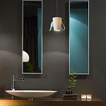 Подвесные светильники в виде белой посуды Flower Reversal варинант исполнения - 3 | Loft Concept в Тюмени