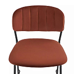 Стул барный с широкой полукруглой спинкой Chair Smooth Shapes варинант исполнения - 4 | Loft Concept в Тюмени