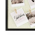 Рамка для фото с подсветкой c деревянными прищепками в комплекте Photo Backlight варинант исполнения - 3 | Loft Concept в Тюмени