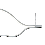 Подвесной светильник волнообразный изогнутый на двух тросах 123 см Spiral Lighting варинант исполнения - 3 | Loft Concept в Тюмени