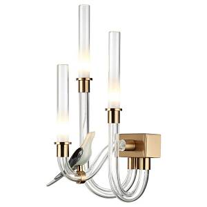 Бра с декоративными птицами Ganthea 3 лампы