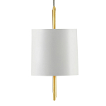 Люстра прямоугольная с белыми цилиндрическими абажурами White Ribbon варинант исполнения - 2 | Loft Concept в Тюмени