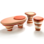 Приставной столик Vorlon Desert Side Table high варинант исполнения - 3 | Loft Concept в Тюмени