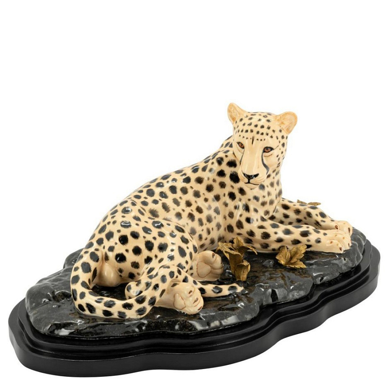 Статуэтка Laying Leo Atlanta Оранжевый Черный Мульти Статуэтка Laying Leo Atlanta Оранжевый Черный Мульти в Тюмени | Loft Concept