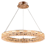 Люстра кольцевая с текстурной огранкой Reflection of Reality варинант исполнения - 1 | Loft Concept в Тюмени