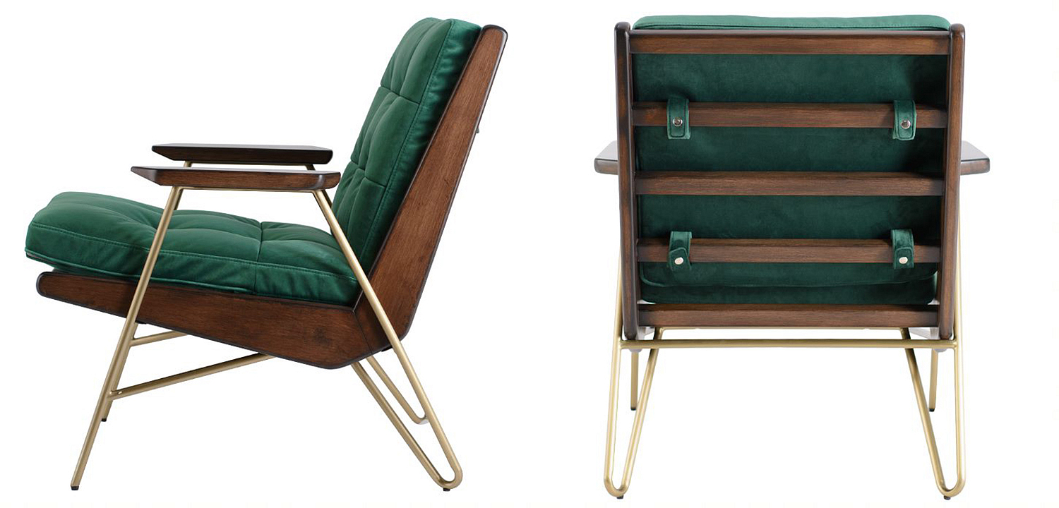 Кресло Gelver Chair green Кресло Gelver Chair green - Loft-Concept в Тюмени