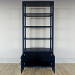 Стеллаж со стеклянными полками Elsa Dreams Blue варинант исполнения - 4 | Loft Concept в Тюмени