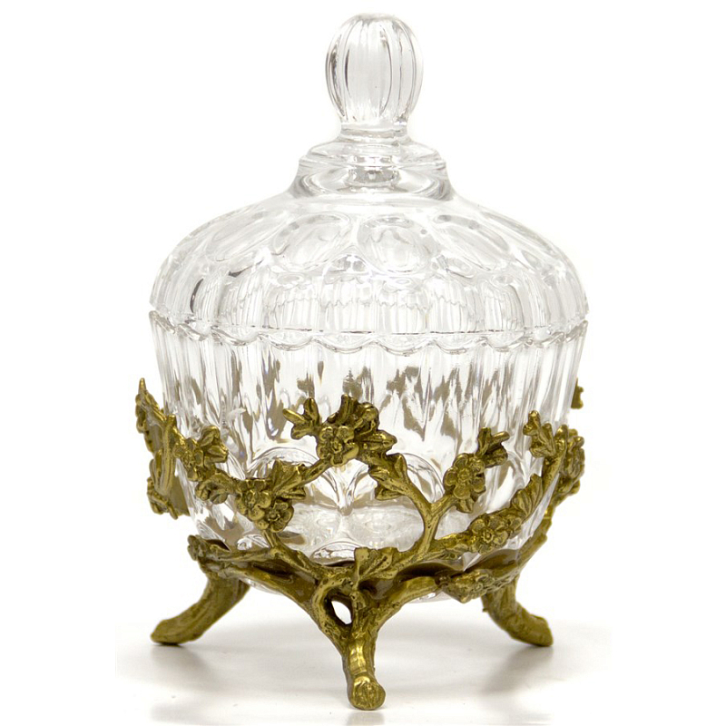 Шкатулка Transparent & Bronze Box Прозрачный (Transparent) Бронза Шкатулка Transparent & Bronze Box Прозрачный (Transparent) Бронза в Тюмени | Loft Concept