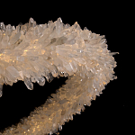 Люстра круглая с натуральным горным хрусталем Crystal Shimmer варинант исполнения - 4 | Loft Concept в Тюмени