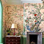 Обои ручная роспись Houghton Edo Blush варинант исполнения - 4 | Loft Concept в Тюмени