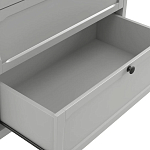 Комод с 3-мя ящиками серый Silva Grey Chest of Drawers варинант исполнения - 4 | Loft Concept в Тюмени