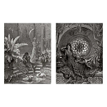 Книга Fantastic Gustave Dore варинант исполнения - 5 | Loft Concept в Тюмени