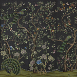 Обои ручная роспись St Laurent Casino metallic silk варинант исполнения - 1 | Loft Concept в Тюмени