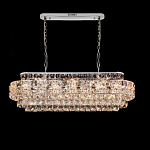 Люстра овальной формы хрустальная в неоклассическом стиле Majesty варинант исполнения - 4 | Loft Concept в Тюмени