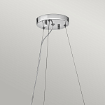 Люстра подвесная круглая с множеством вертикальных прямоугольных кристаллов Kichler варинант исполнения - 3 | Loft Concept в Тюмени