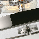 Потолочный светильник с цилиндрическим плафоном из прозрачного пузырькового стекла Feiss варинант исполнения - 2 | Loft Concept в Тюмени