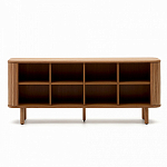 Буфет с 2-мя раздвижными дверцами из ясеневого шпона Toinette варинант исполнения - 2 | Loft Concept в Тюмени