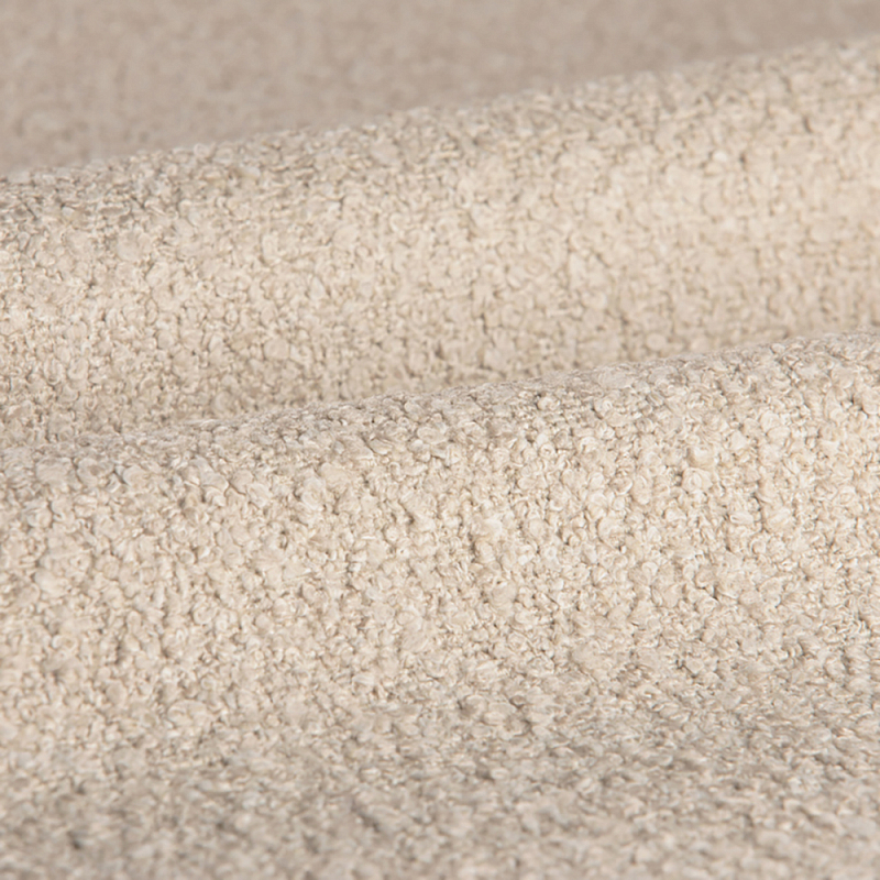 Мебельная ткань  Luna Бежевое Букле N 1076 Светло-бежевый в Тюмени | Loft Concept 