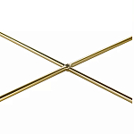 Кофейный столик овальный золотой Modern Mirror Gold Table варинант исполнения - 4 | Loft Concept в Тюмени