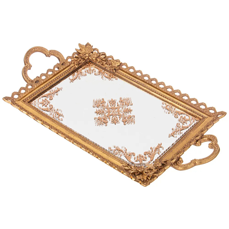Поднос декоративный бронзовый Mirror Surface Bronze Бронза Поднос декоративный бронзовый Mirror Surface Bronze Бронза в Тюмени | Loft Concept
