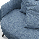 Мебельная ткань Шенилл голубой цвет 138 см T4-26 варинант исполнения - 8 | Loft Concept в Тюмени