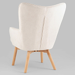 Белое кресло на ножках из массива CORDELIA варинант исполнения - 5 | Loft Concept в Тюмени