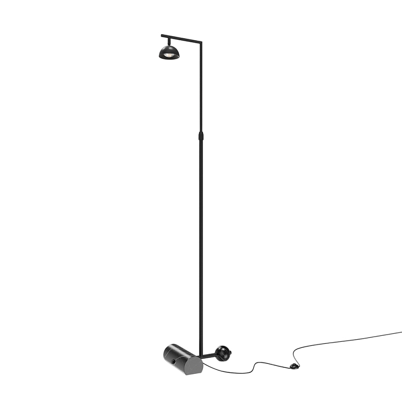 Напольный светильник Pikant 3000К 13Вт Черный Латунь в Тюмени | Loft Concept 