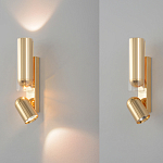 Бра цилиндрической формы из металла с поворотным плафоном Light maker studio варинант исполнения - 6 | Loft Concept в Тюмени