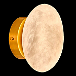 Бра в форме диска из натурального камня Cryptocrystalline Stone варинант исполнения - 9 | Loft Concept в Тюмени